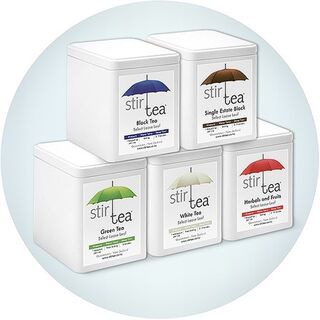 Stir Tea Caddies - White