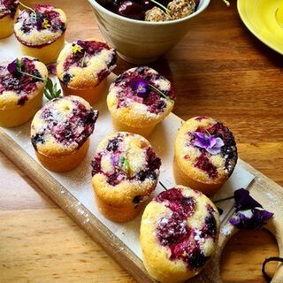 Berry Friands (gluten free)
