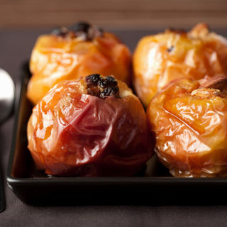 Baked Apples served with Custard