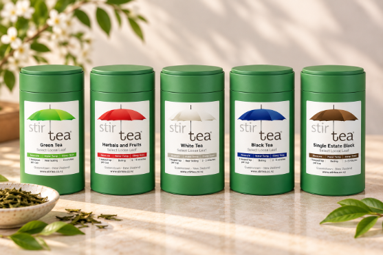Stir Tea Caddies - Green